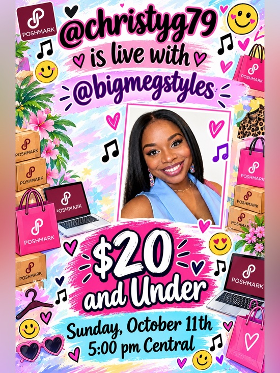 Tops - $20 & Under Show @bigmegstyles
Oct 11th 5:00 central
